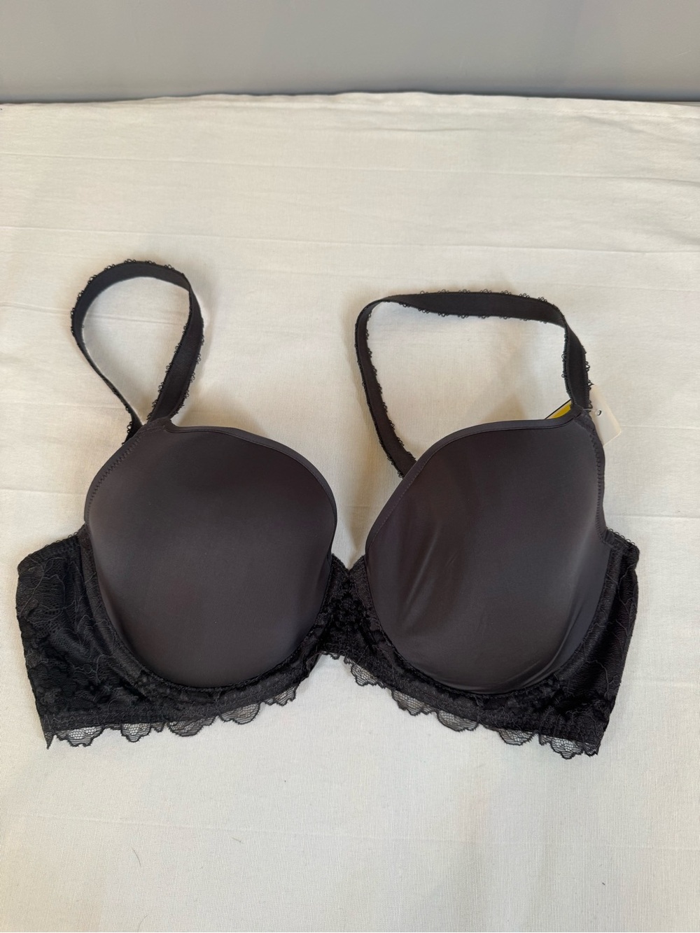 Wacoal Black Lace Underwire 40C T-Shirt Bra #853117